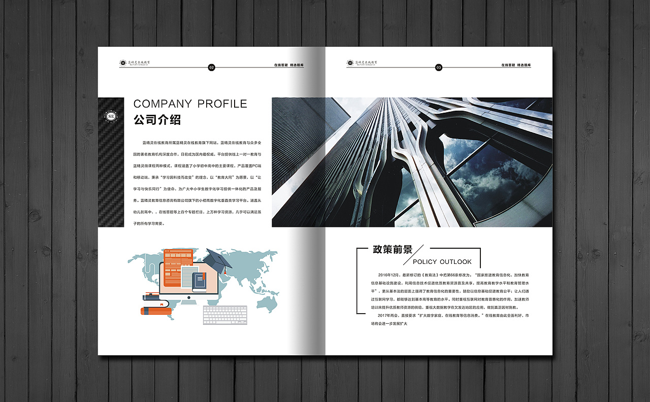 藍精靈教育招商畫冊設計案例,招商手冊印刷,招商指南畫冊設計